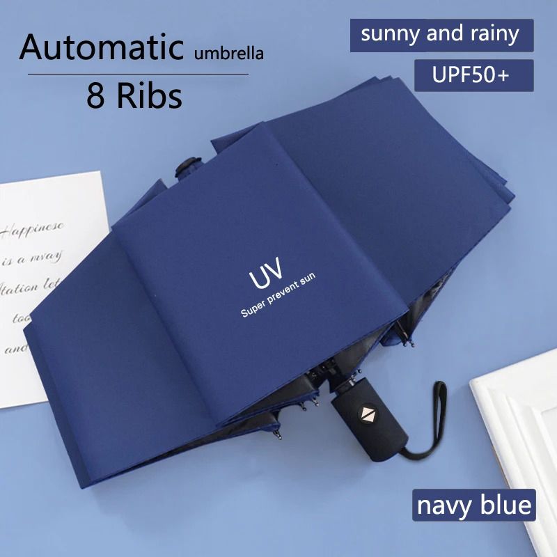 8 Ribs-Navy Blue