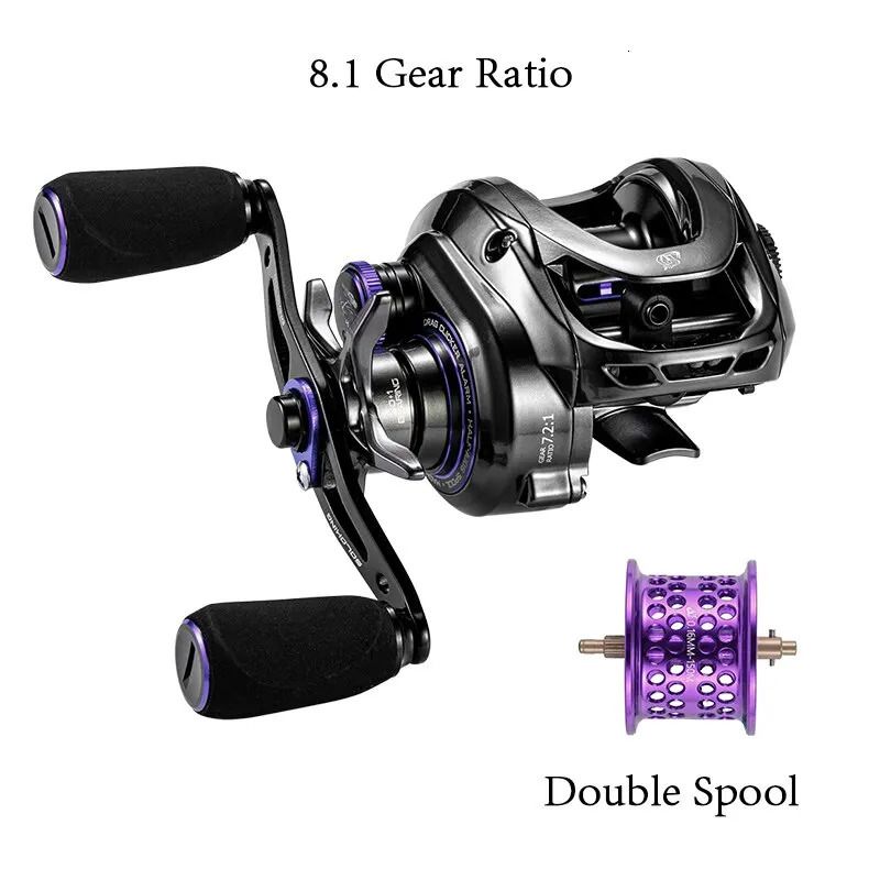 Purple Double Spools-7 Axis-Left Hand