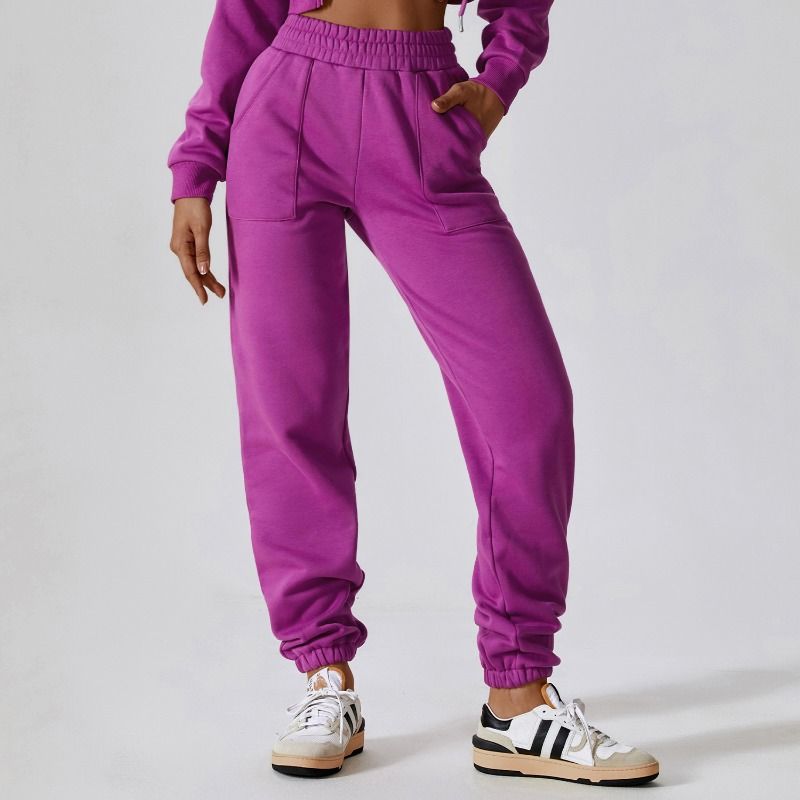 Pantalon de survêtement violet