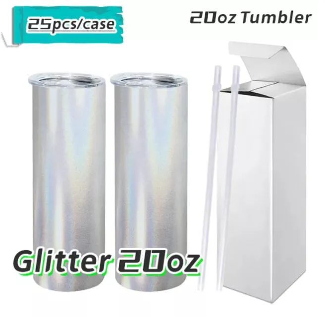 20oz glitter tumbler(25pcs/case)