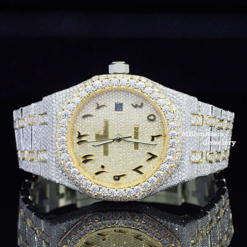 White & yellow gold plated