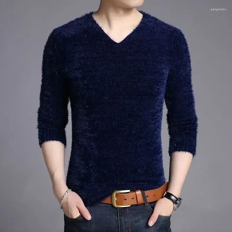 Marineblauer Pullover