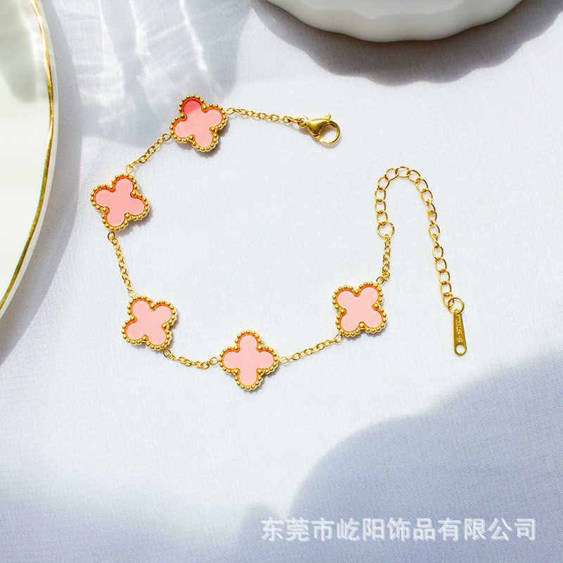 Pulseira Ouro 18k Rosa Shell-18k