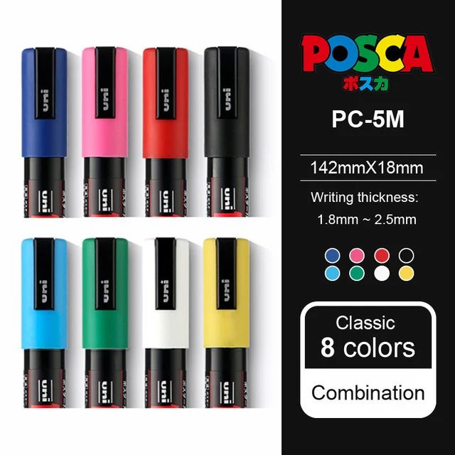 Pc-5m 8 Colors