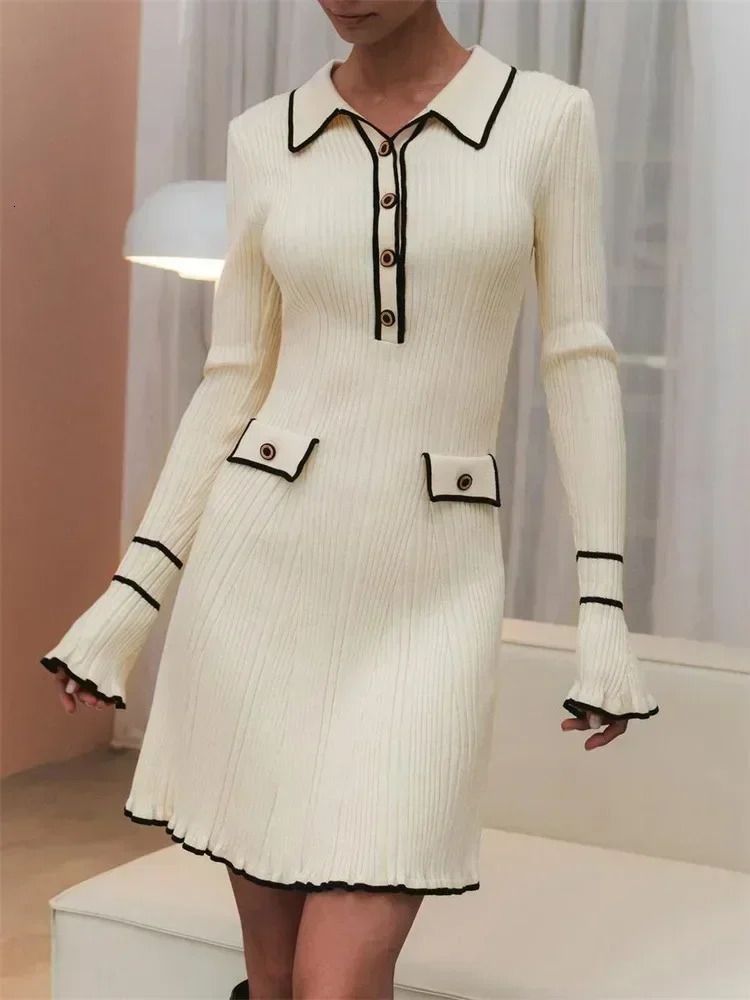 mini-robe blanche