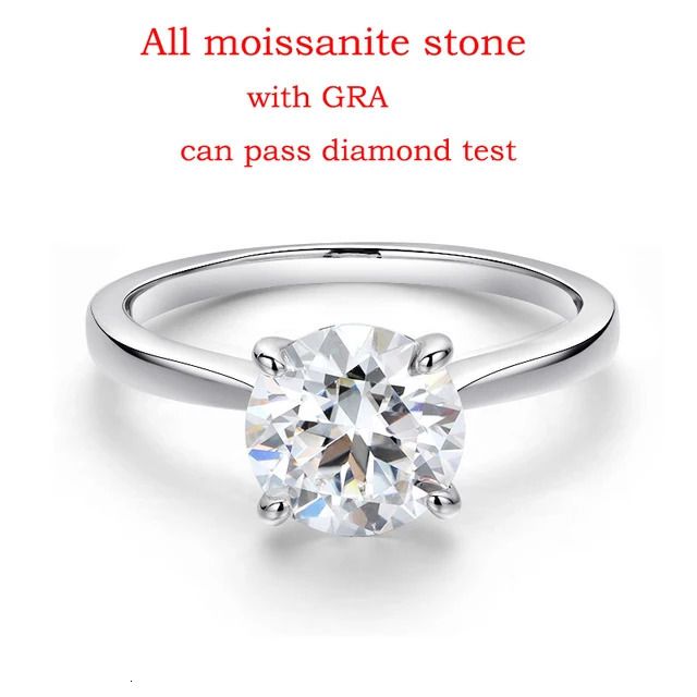 Moissanite with Gra