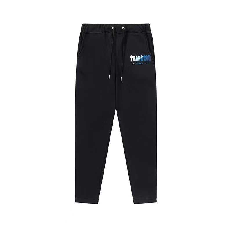 black 2-letter pants