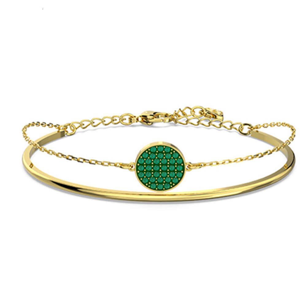 Diamante verde dourado