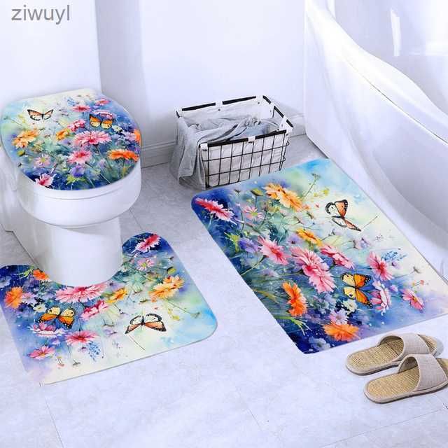 Dx7382-3pcs Bath Rug