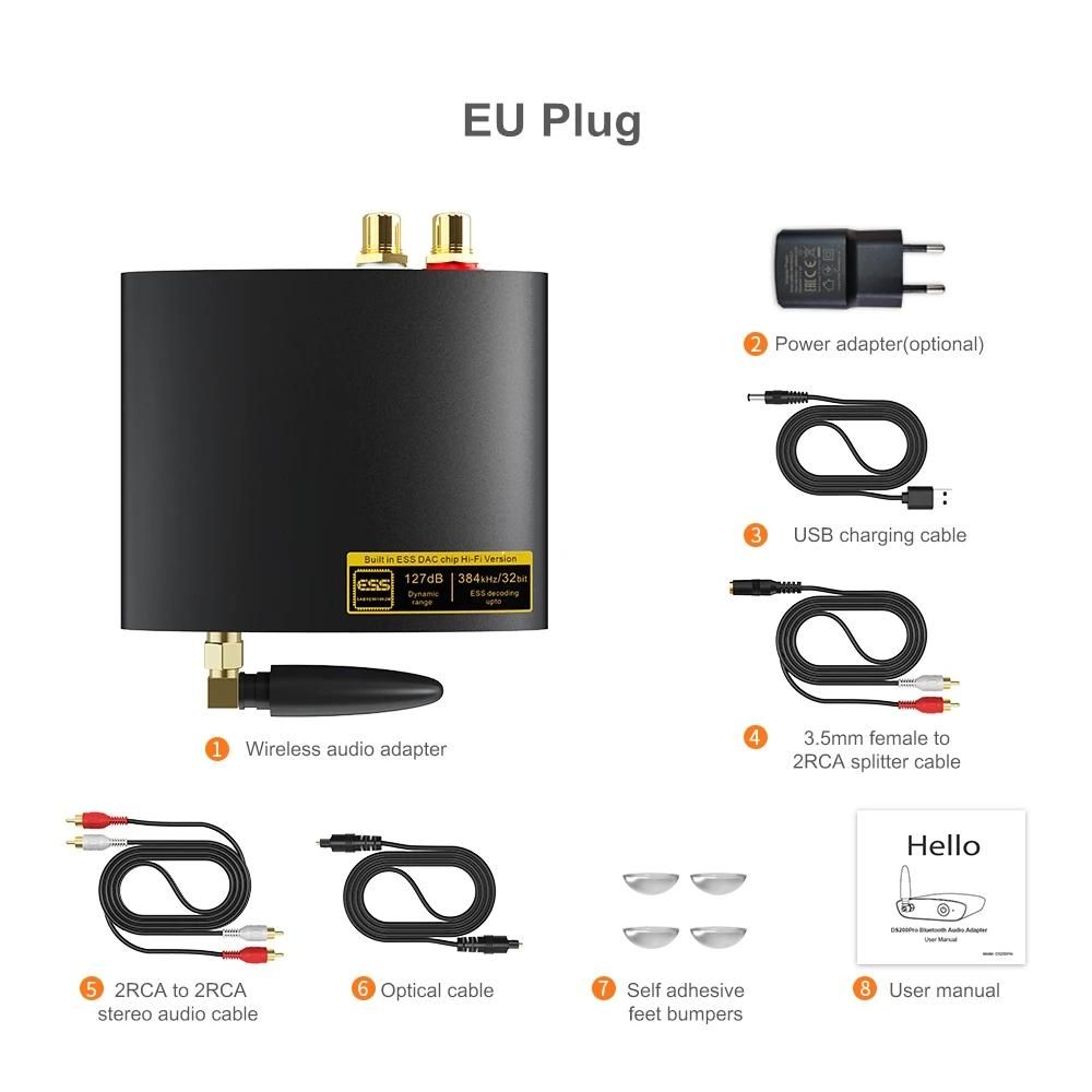 Couleur:Ds200ProBkEuBluetoothV5.0