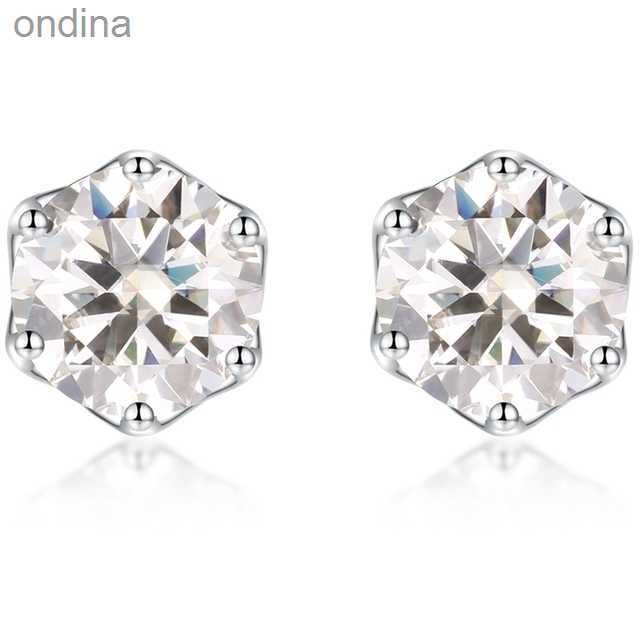 Bianco Moissanite-0.5ctX2PCS