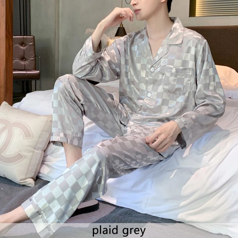 Plaid Grey