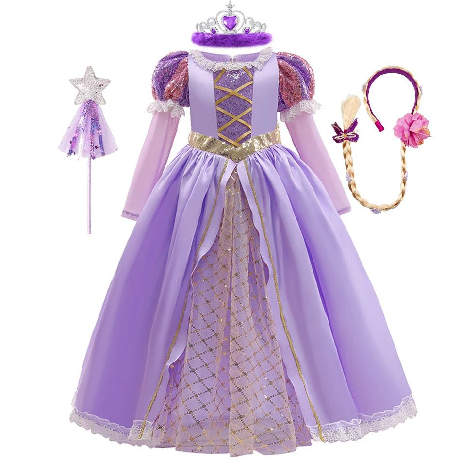 vestito da Rapunzel f