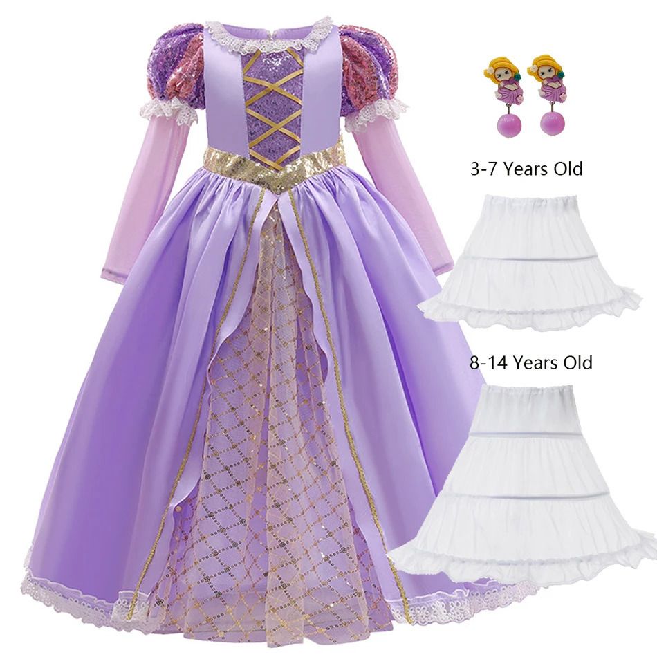 vestito da Rapunzel k