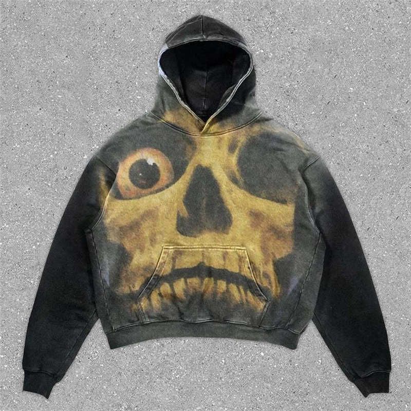 trendy skull hoodie 29