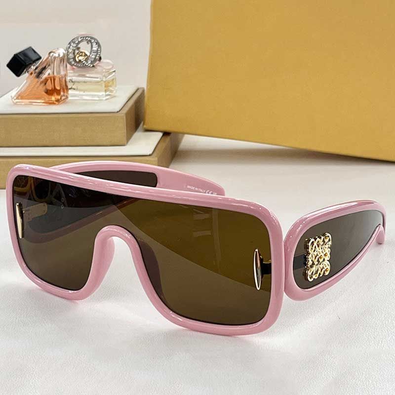 LW40122I Pink Frame Brown Lens