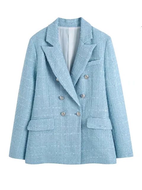 blaue Jacke