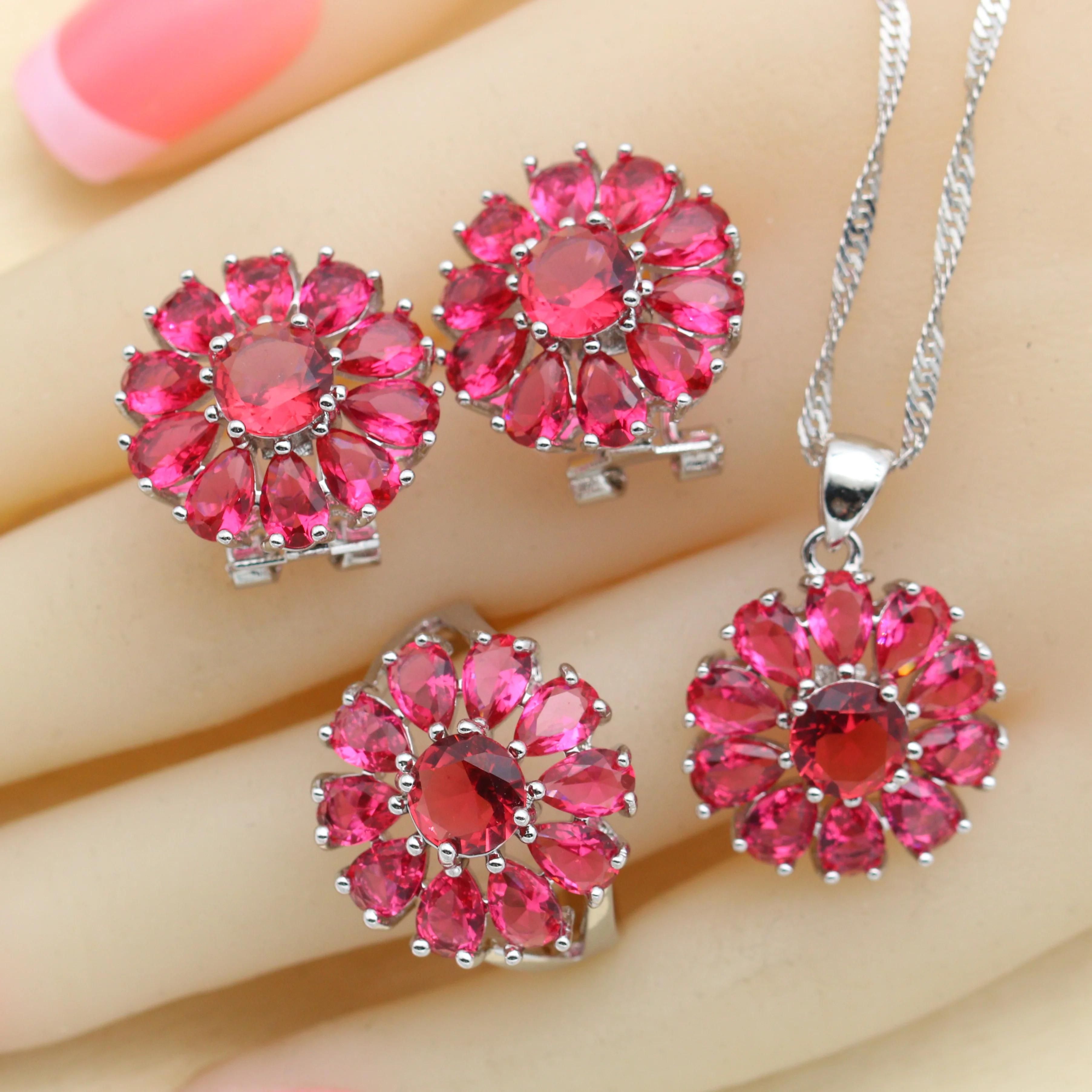 Rose rouge 3 pcs