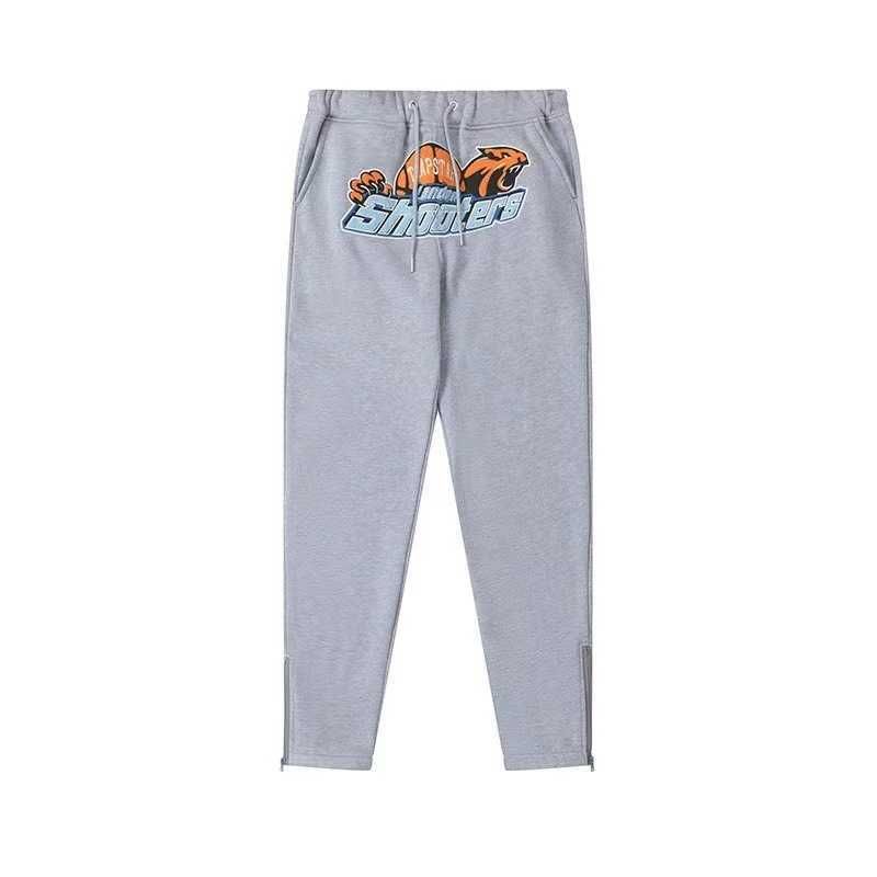 grey 4-letter pants