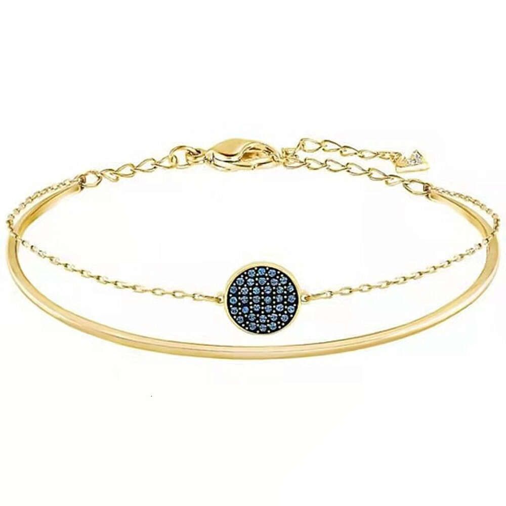 Diamante azul dourado