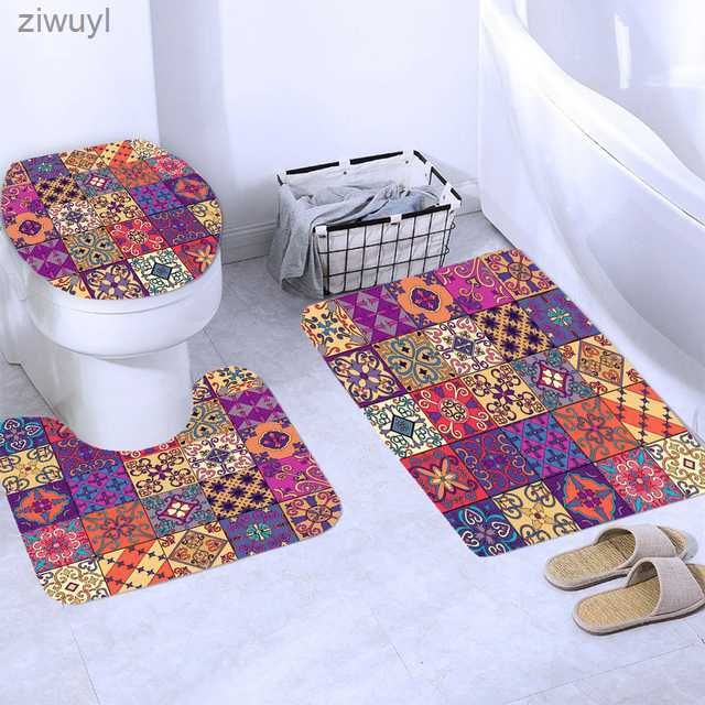 JK8443-3PCS Bath Rug