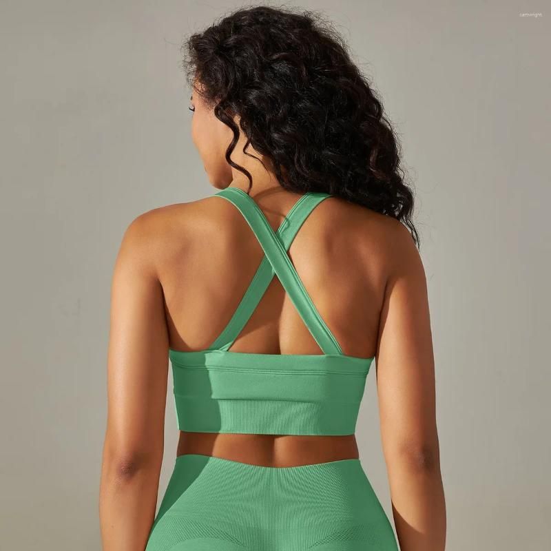 Cross bra-Green