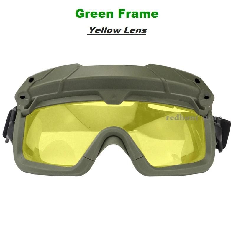 green yellow lens