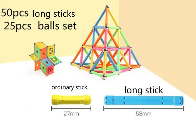 50 sticks 25balls