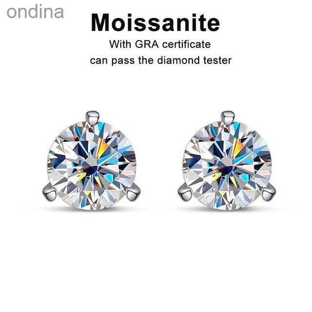 Moissanite-8mm 2CT