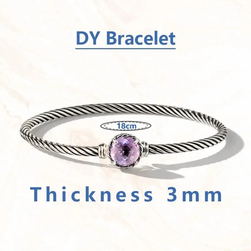 Metal Color:Bracelet02 3mm