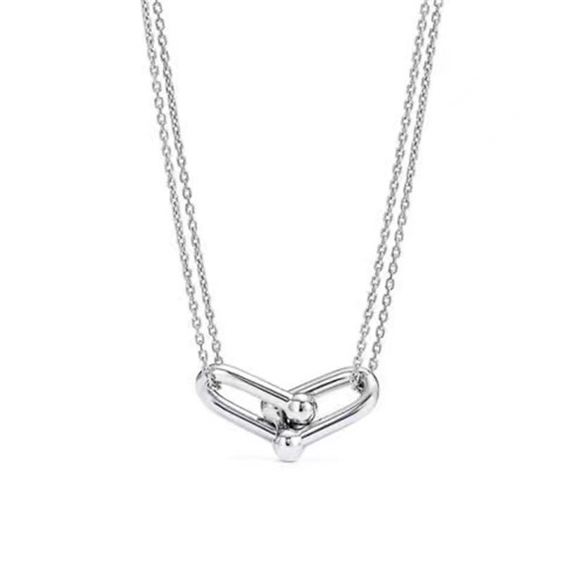 Silver Necklace-41cm(with logo)