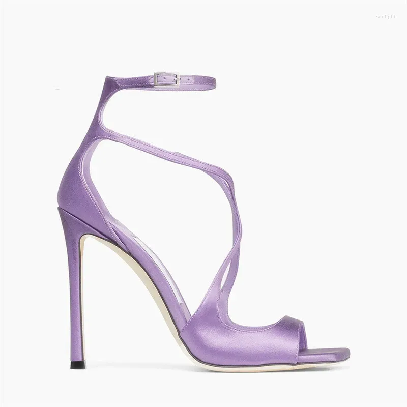 Фиолетовый 11см каблук