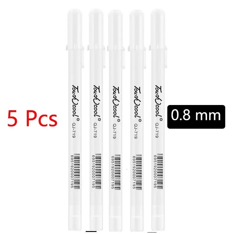 5 pcs 0,8 stylo gel