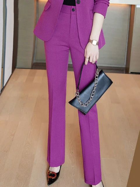 purple pant