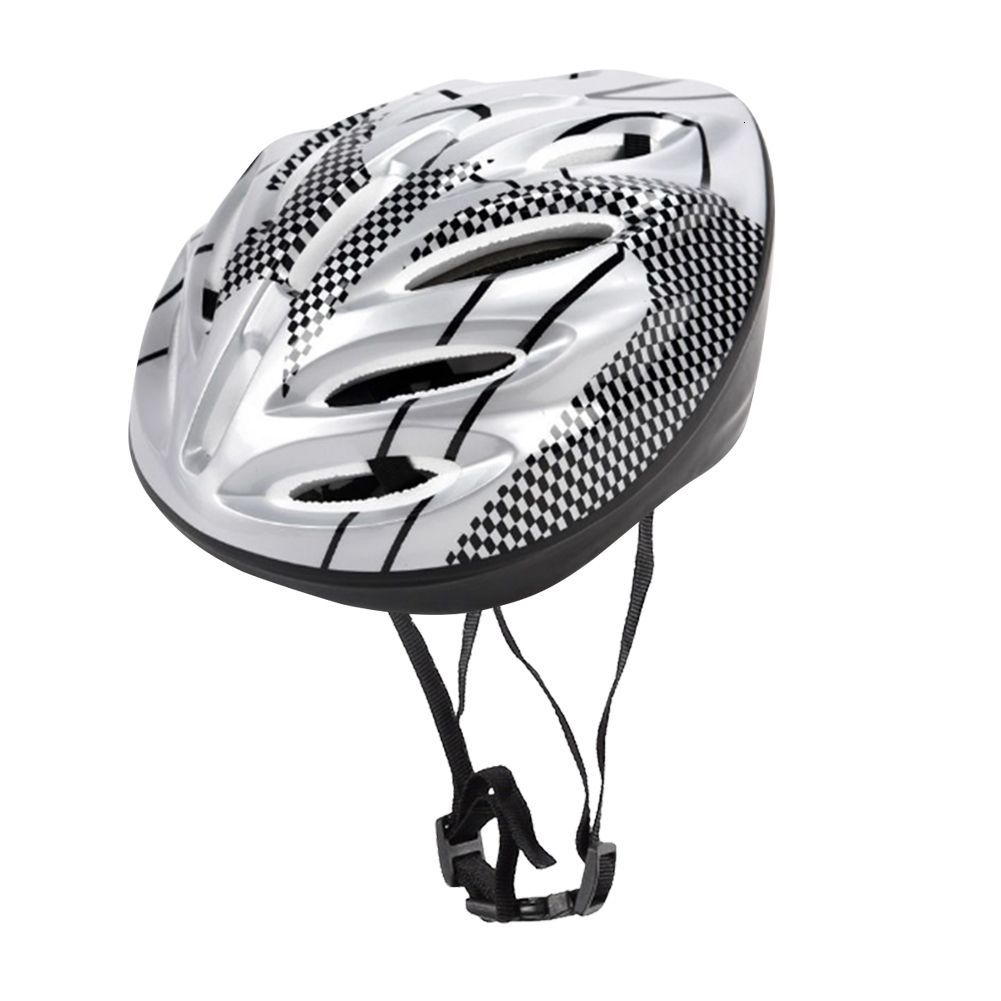 Grey Bicycle Helmet