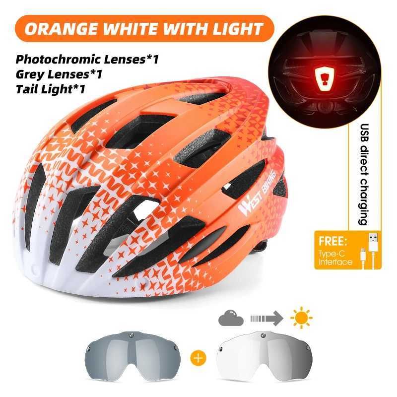 b 2lens Orange White