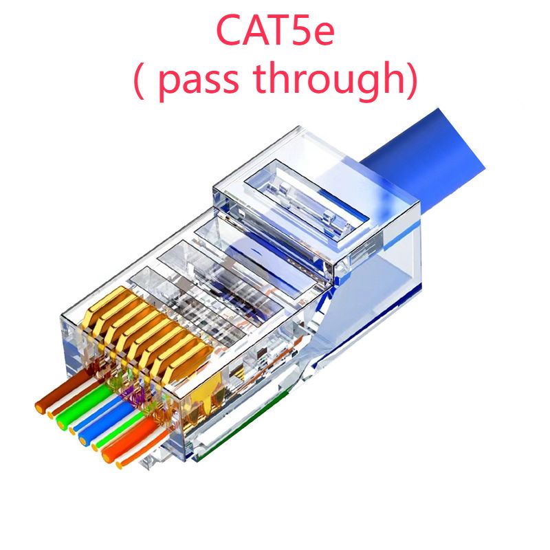 Cat5e, niejawne przejście