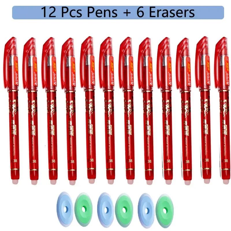 12 Red Pens