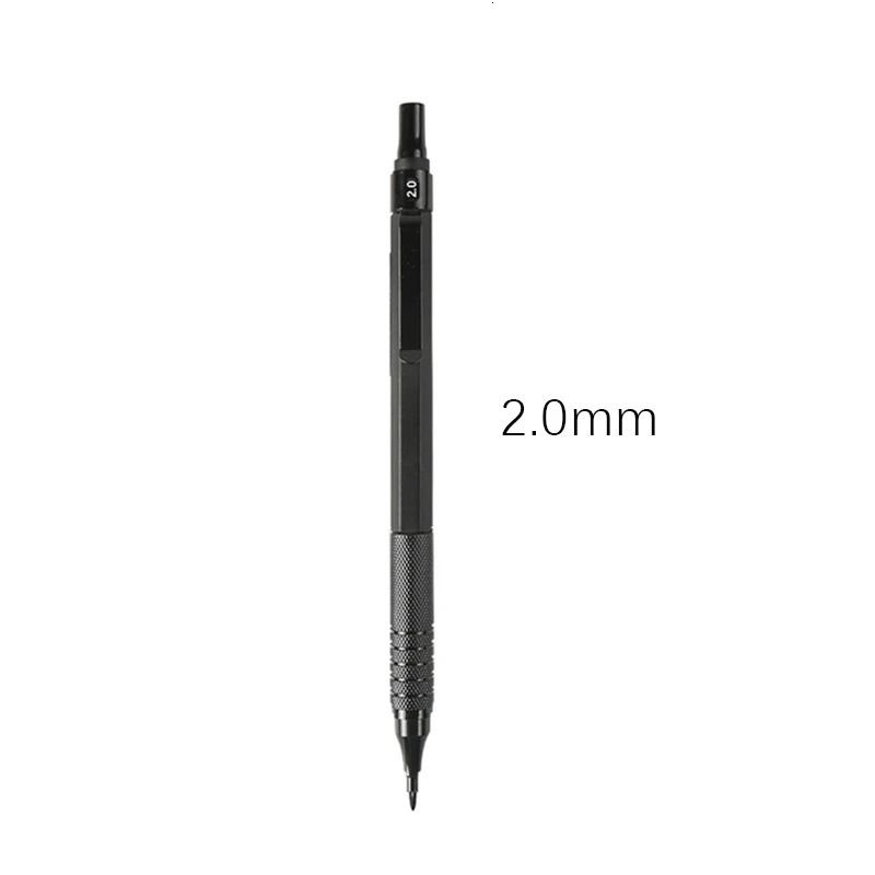 2.0mm قلم رصاص أسود