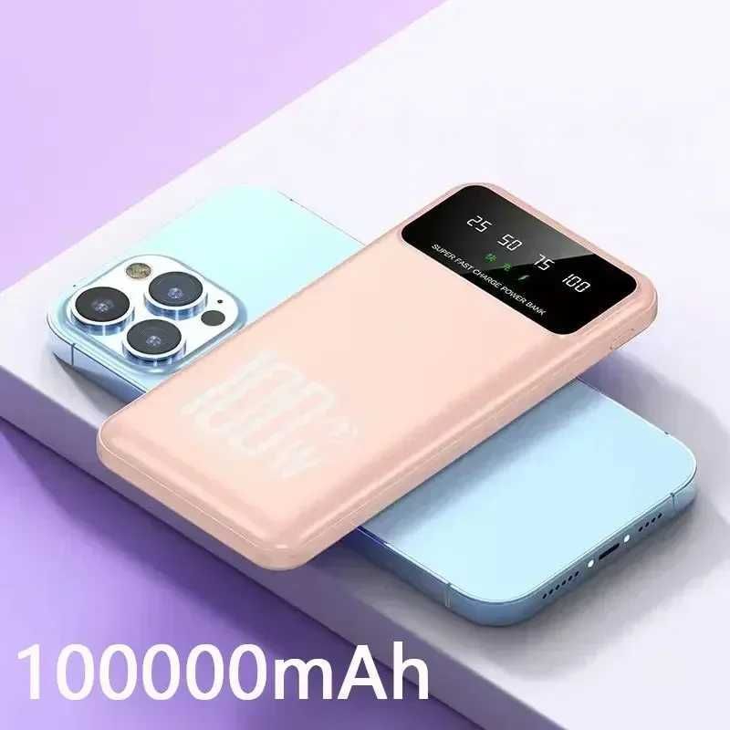 ピンク100000mah