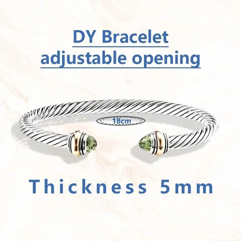 Couleur du métal : bracelet 03 5 mm.
