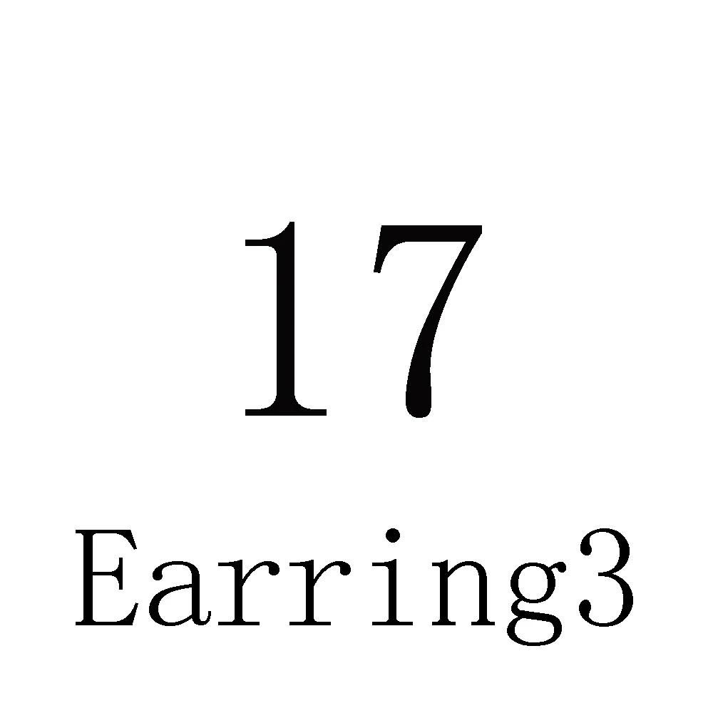 宝石の色：Earring3 17