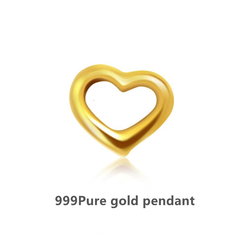 999pulade gouden hanger