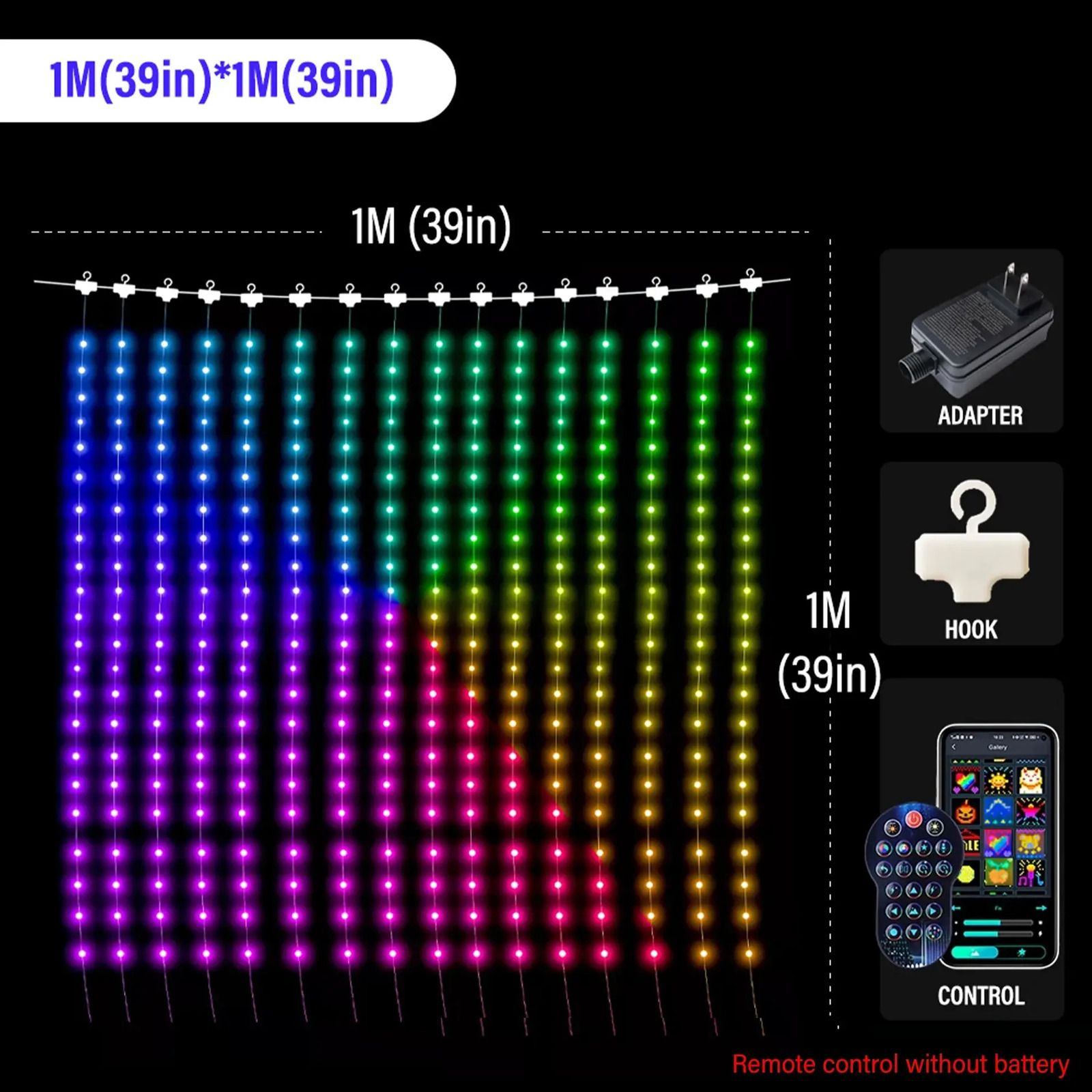 1 m x 1 m-EU-kontakt