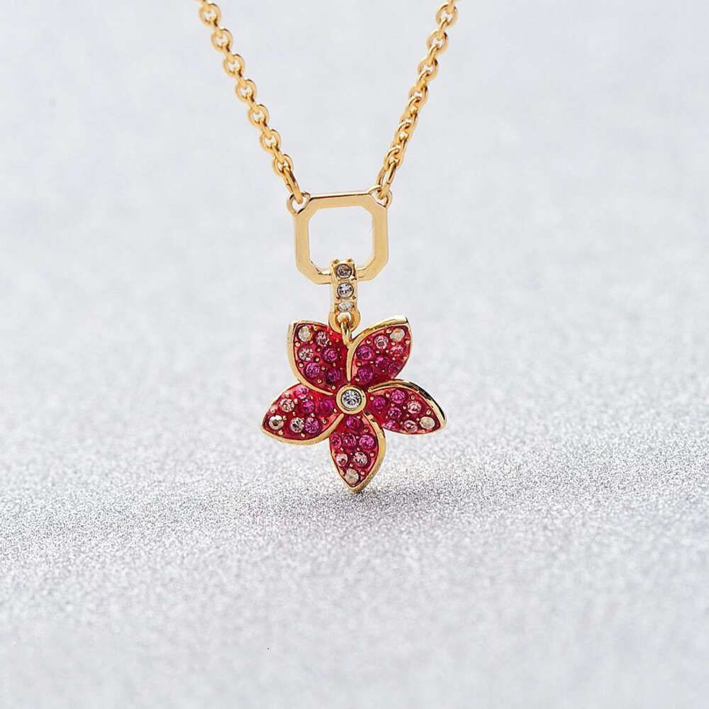 Collier Fleur Rose