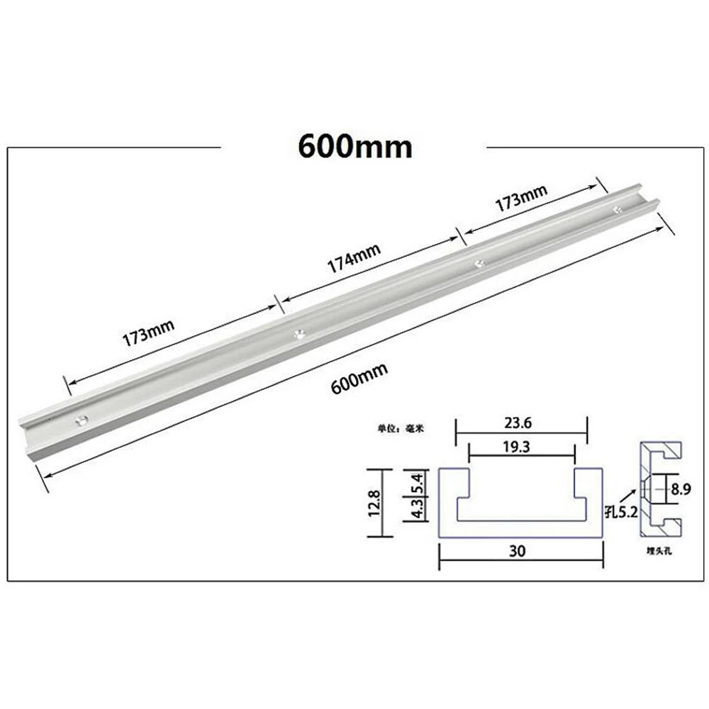 1pc 600mm T-Track