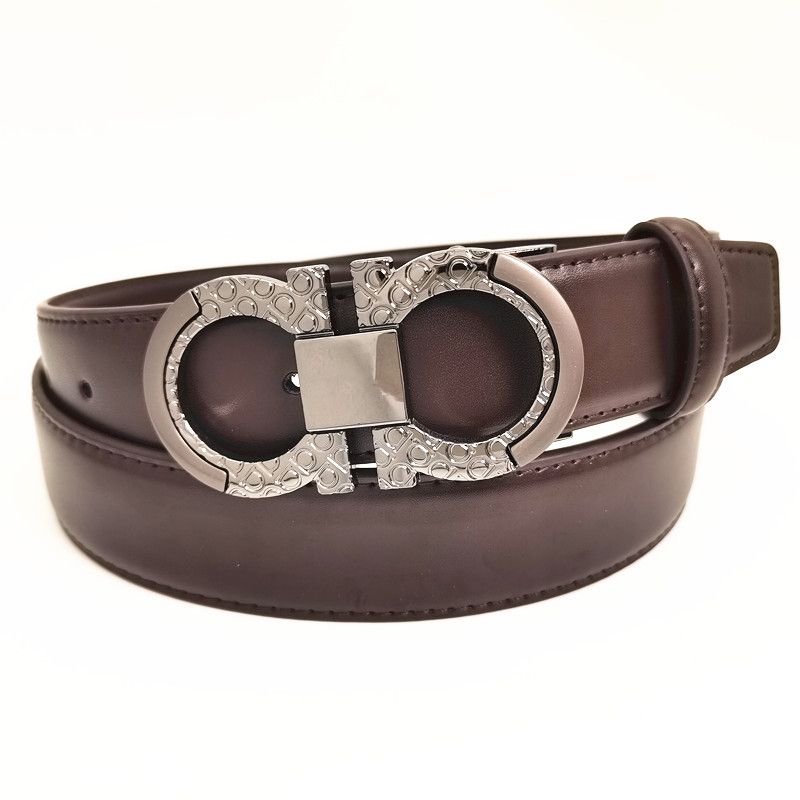 Brown belt + black buckle