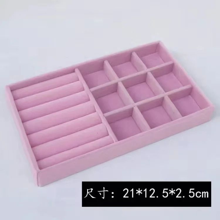 Pink 9 Grid Plate