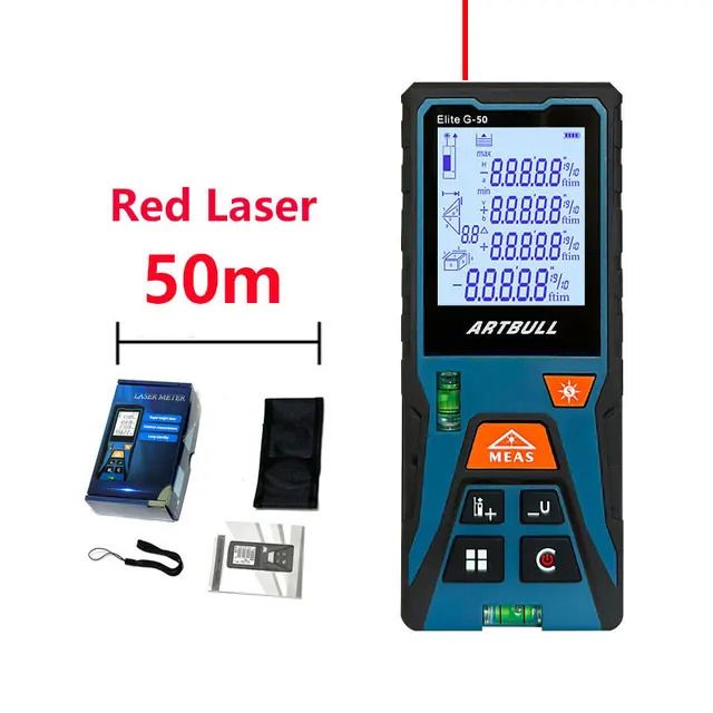 Laser rosso 50m.