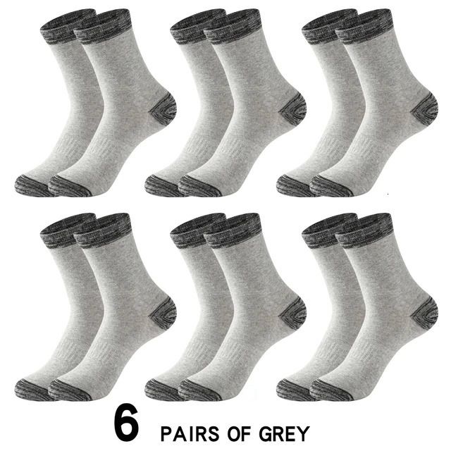 6 paires gris